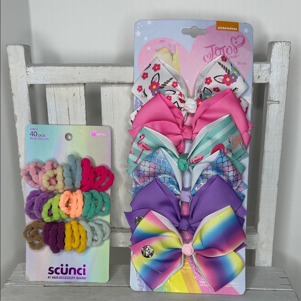 JoJo Siwa Rainbow Hair Bow Collection